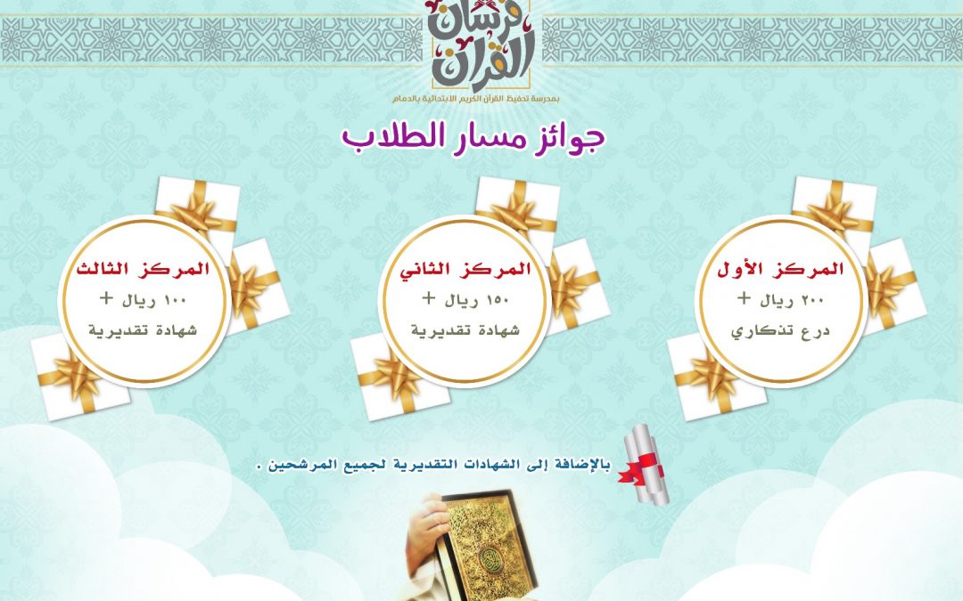 جوائز مسابقة فرسان القرآن 3